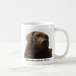 Iedereen houdt van een Labrador Retriever Koffiemok