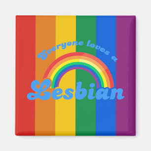 IEDEREEN HOUDT VAN EEN LESBIAN MAGNEET