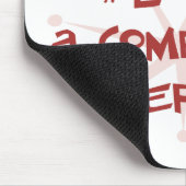 Iedereen houdt van een nalevingspersoon muismat (Hoek)