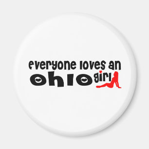 Iedereen houdt van een Ohio-meisje Magneet
