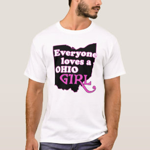 Iedereen houdt van een ohio meisje t-shirt