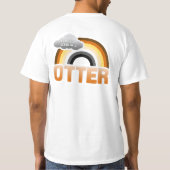 Iedereen houdt van een Otter T-shirt (Achterkant)