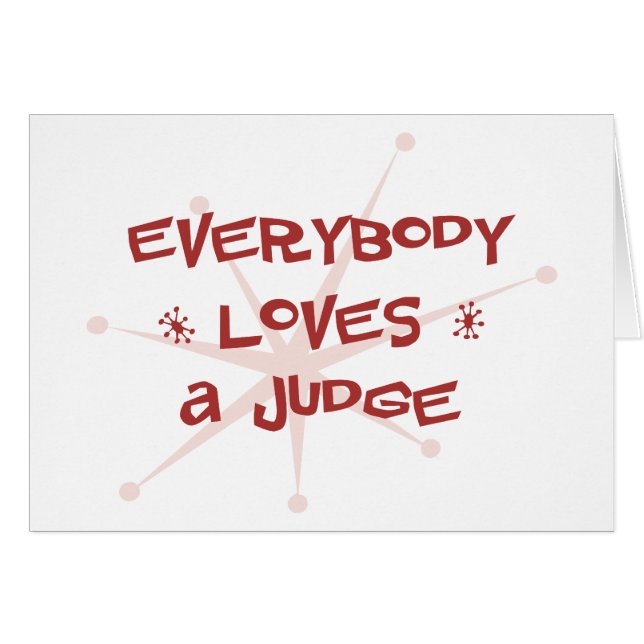 Iedereen houdt van een rechter (Voorkant Horizontaal)