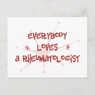 Iedereen houdt van een reumatoloog briefkaart