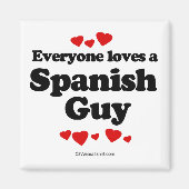 Iedereen houdt van een Spaanse man Magneet (Voorkant)