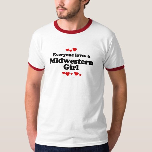 Iedereen houdt van een T-shirt voor de MidWestern  (Voorkant)