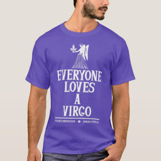 Iedereen houdt van een virgo t-shirt