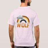 Iedereen houdt van een Wolf T-shirt (Achterkant)