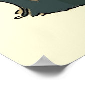 Iedereen houdt van Gumbo  Kat Sign Poster (Hoek)