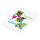 Iedereen houdt van katten magneet (Linkerzijde)