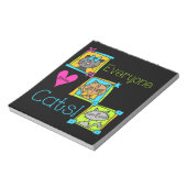 Iedereen houdt van katten notitieblok (Linkerzijde)