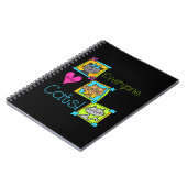 Iedereen houdt van katten notitieboek (Linkerzijde)