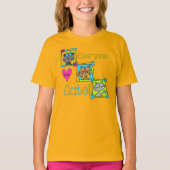 Iedereen houdt van katten t-shirt (Voorkant)