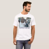 iedereen houdt van me t-shirt (Voorkant volledig)