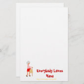 Iedereen houdt van Nana Briefpapier (Voorkant / Achterkant)
