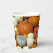 Iedereen houdt van pompoenen! Papieren beker (Links)