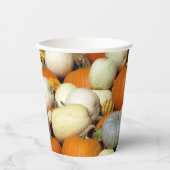 Iedereen houdt van pompoenen! Papieren beker (Voorkant)