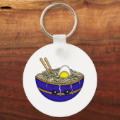 Iedereen houdt van Ramen | Funny Pun Sleutelhanger (Achterkant)
