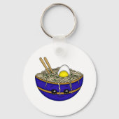 Iedereen houdt van Ramen | Funny Pun Sleutelhanger (Achterkant)