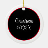 Iedereen houdt van Ramen | Vreemd kerstfeest Keramisch Ornament (Achterkant)