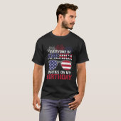 Iedereen in Amerikaanse feestjes op mijn verjaarda T-shirt (Voorkant volledig)