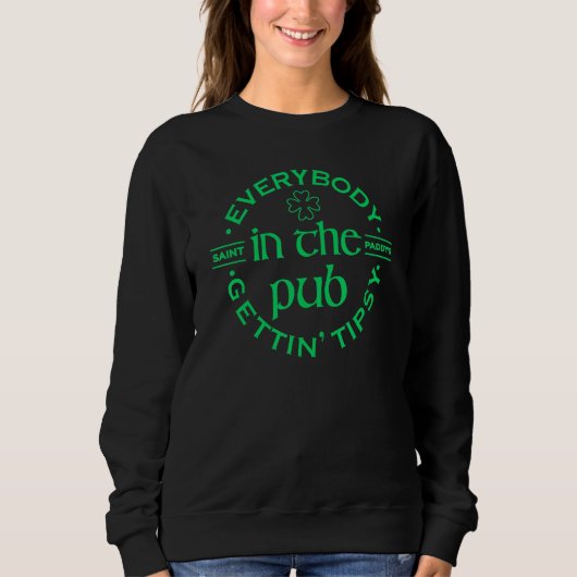 Iedereen in de Pob Drink sint-jansbrood Trui (Voorkant)