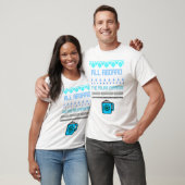 Iedereen instappen in de expres t-shirt (Unisex)