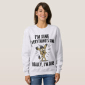 IEDEREEN IS ECHT GOED! FUNNY DOG T-Shirts (Voorkant volledig)