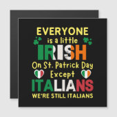 Iedereen is een beetje Iers op St. Patrick's Day (Voorkant / Achterkant)