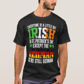 Iedereen is een beetje Iers op St Patrick's Day T-shirt (Voorkant)