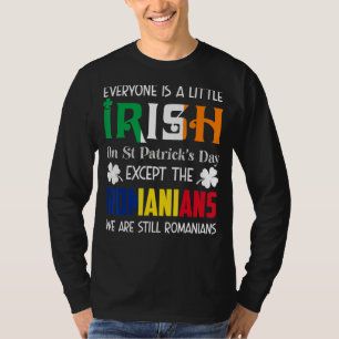 Iedereen is een klein Ier op sint-Patricinusdag Ro T-shirt
