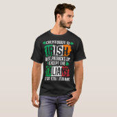 Iedereen is een liter Ier op sint-Patricks dag uit T-shirt (Voorkant volledig)