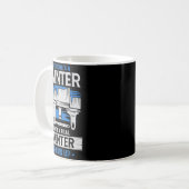 Iedereen is een schilder totdat een echte schilder koffiemok (Voorkant links)
