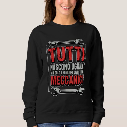 Iedereen is het zelfde slechts het beste is mechan trui (Voorkant)