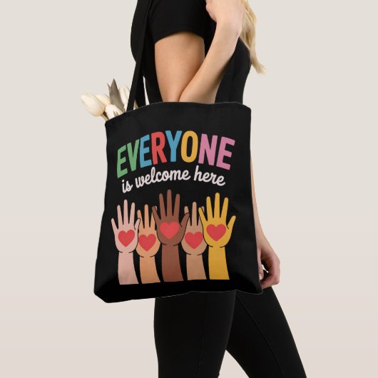 Iedereen Is Hier Van Harte Welkom Tote Bag (Dichtbij)