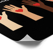 Iedereen is hier welkom Idaho Teacher Equality Di Poster (Hoek)