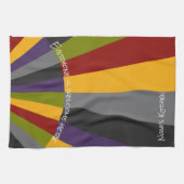 Iedereen is hier welkom in Sunrise Kitchen Tea Tow Theedoek (Horizontaal)