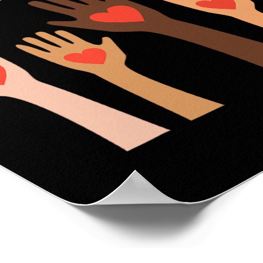 Iedereen is hier welkom Leraar 1 Poster (Hoek)