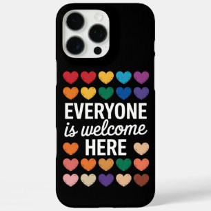 Iedereen is hier welkom LGBTQ iPhone 16 Pro Max Hoesje