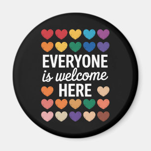 Iedereen is hier welkom LGBTQ Magneet