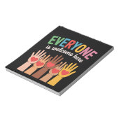 Iedereen is hier welkom notitieblok (Linkerzijde)