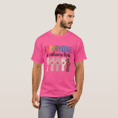 Iedereen is hier welkom t-shirt (Voorkant volledig)