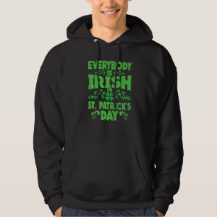 Iedereen is Iers op St Patrick's Day, St. Paddy Hoodie