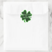 Iedereen is Iers St. Patrick's Day Ronde Sticker (Tas)