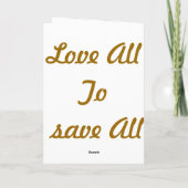 Iedereen is op de Balcony Motivation kaart (Achterkant)