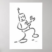 Iedereen is Robot Poster (Voorkant)