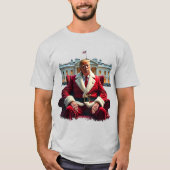 Iedereen is thuis voor Kerstmis - Grappige Trump K T-shirt (Voorkant)