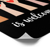 Iedereen is van harte welkom hier Idaho leraar uit Poster (Hoek)