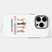 Iedereen is van harte welkom hier Idaho Teacher Case-Mate iPhone Case (Achterkant (horizontaal))