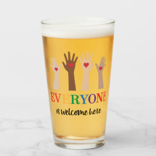 Iedereen is van harte welkom hier Idaho Teacher Glas